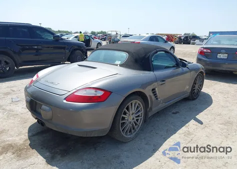 2007 Porsche Boxster S from USA, damaged, VIN WP0CB29887U731046